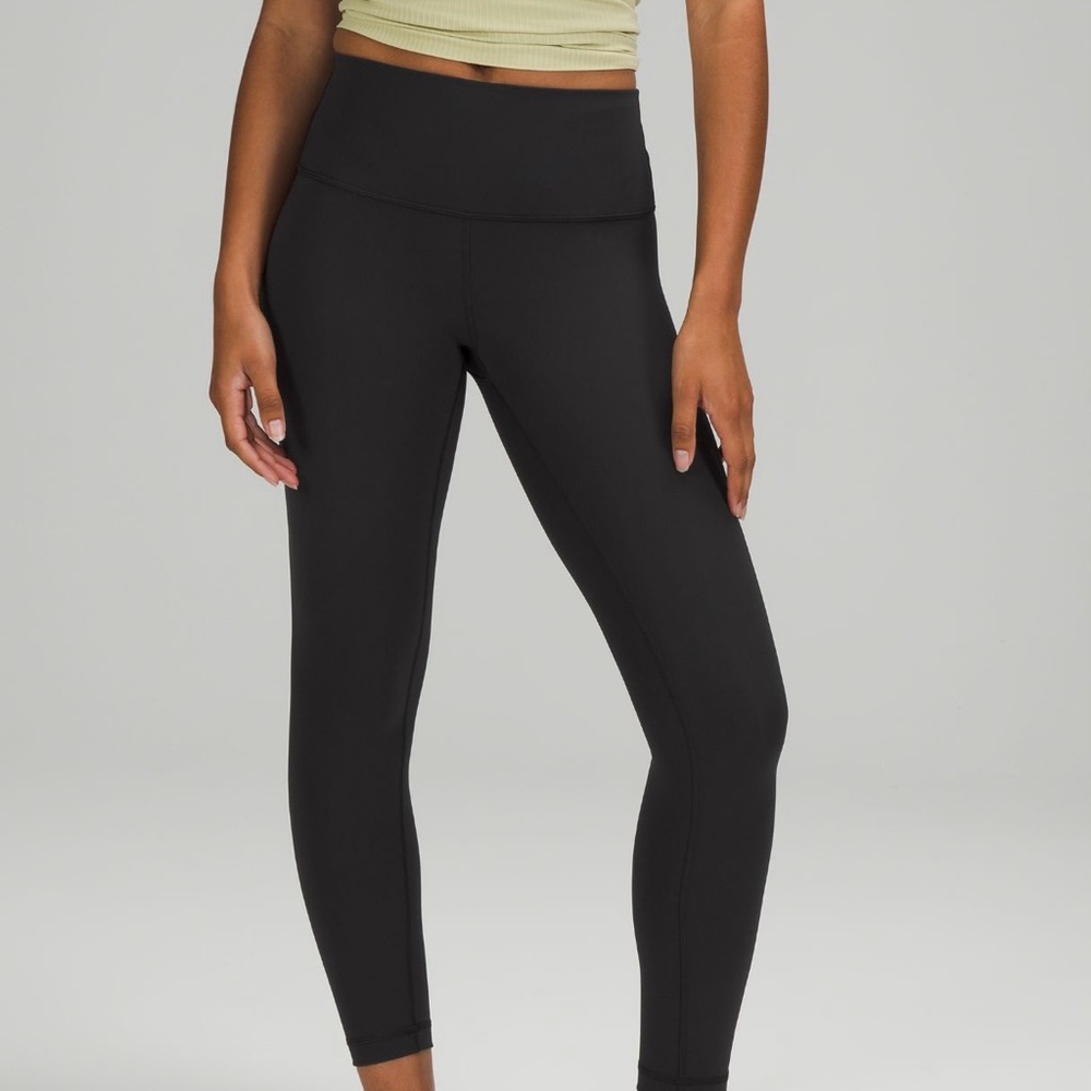 NWOT Lululemon Wunder Train High rise 25” Black Leggings